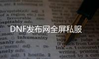 DNF发布网全屏私服