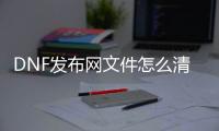 DNF发布网文件怎么清理