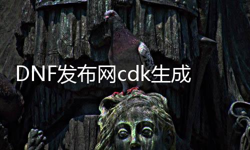 DNF发布网cdk生成破解（DNF发布网台服cdk破解）